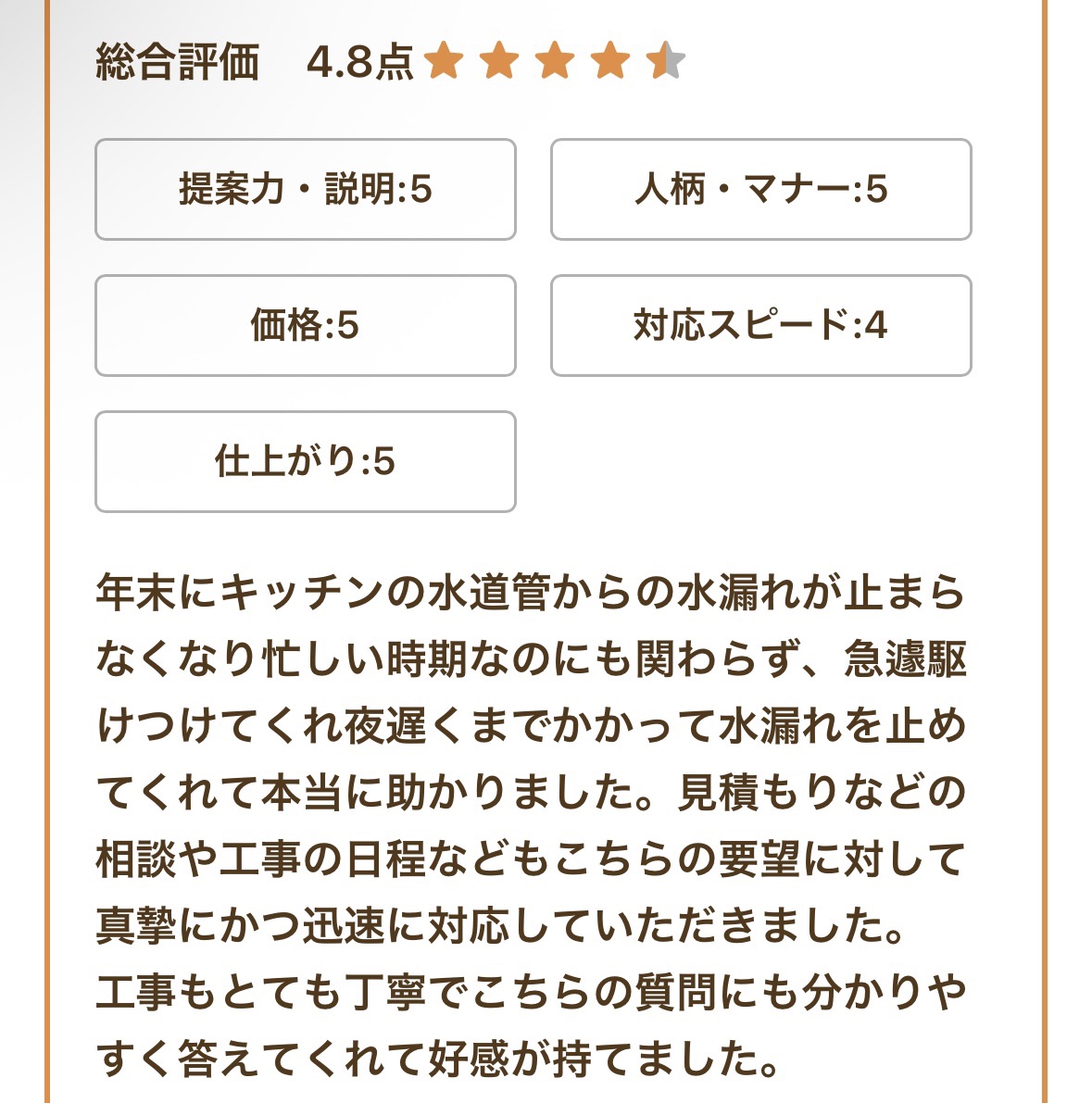 アンケート用紙